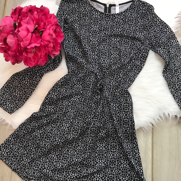 Xhilaration Dresses & Skirts - 🦋DONATING {•Long Sleeve Animal Print Dress•}